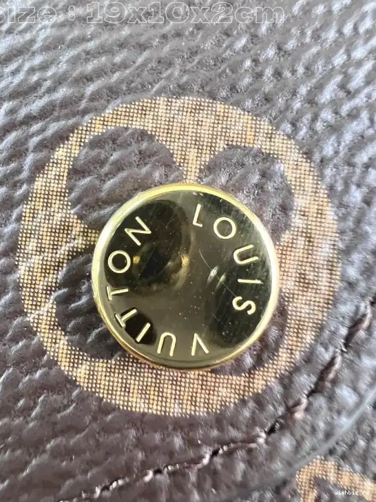 WIS Louis SARAH WALLET-19*10.5*2cm Vuitton 0611